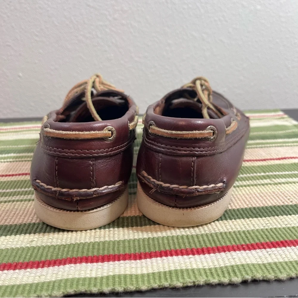 G.H. Bass & Co. Hampton Core 2 Leather Boat Shoes Men’s 9.5M Dark Brown dockside - Picture 5 of 10